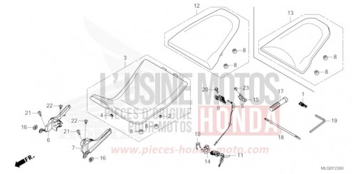 SIEGE CRF1100DP de 2023